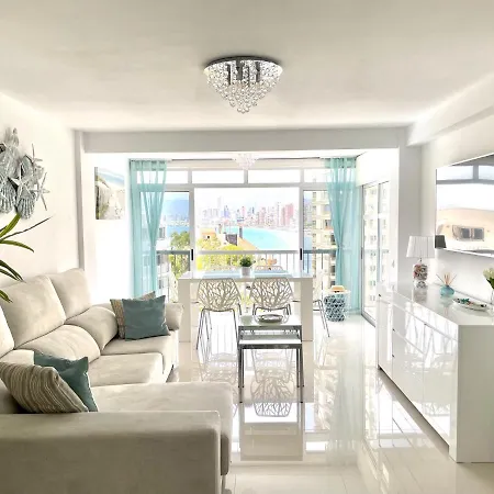 La Perla Benidorm Apartment Seaview & Pool Levante Beach Exterior photo