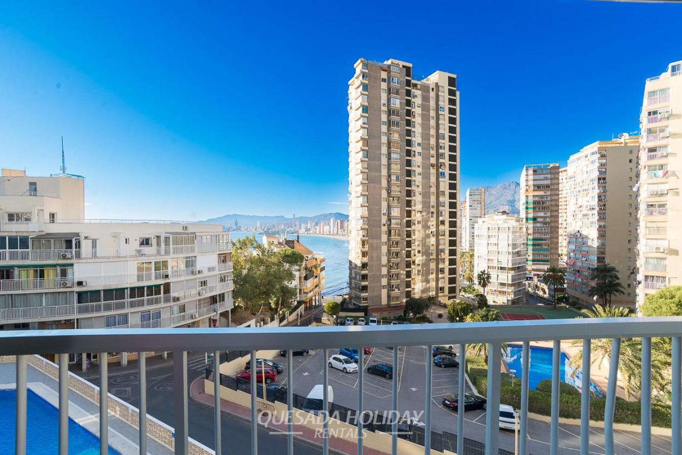 Apartament La Perla Seaview & Pool Levante Benidorm